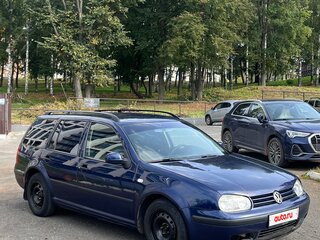 1999 Volkswagen Golf IV, синий, 150000 рублей, вид 2