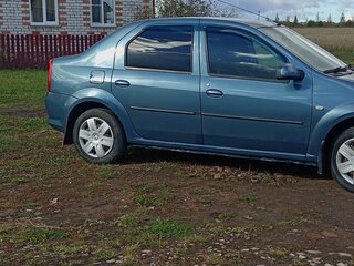 2013 Renault Logan I Рестайлинг, синий, 450000 рублей, вид 5