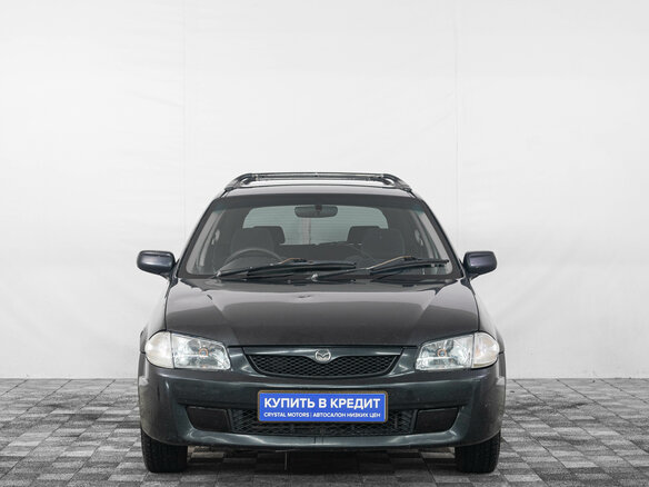 1999 Mazda Familia VIII (BJ), чёрный - вид 1
