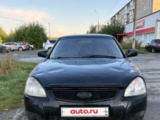 2009 Lada (ВАЗ) Priora I, чёрный, 125000 рублей, вид 2