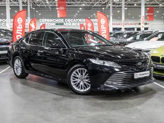 2018 Toyota Camry VIII (XV70), чёрный, 2749700 рублей, вид 4