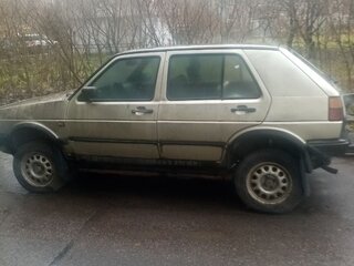 1990 Volkswagen Golf Country II, бежевый, 145000 рублей, вид 2