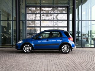 2011 Suzuki SX4 I (Classic) Рестайлинг, синий, 780000 рублей, вид 4