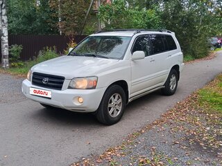 2006 Toyota Highlander I (XU20) Рестайлинг, белый, 820000 рублей, вид 1