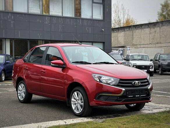 2025 Lada (ВАЗ) Granta I Рестайлинг, красный - вид 3