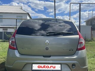 2013 Renault Sandero I, бежевый, 450000 рублей, вид 4