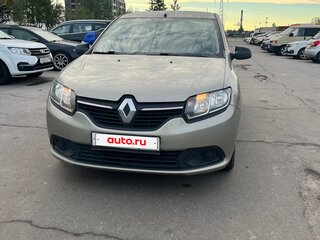 2016 Renault Logan II, бежевый, 800000 рублей, вид 2