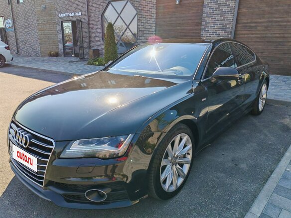 2012 Audi A7 I (4G), чёрный - вид 1