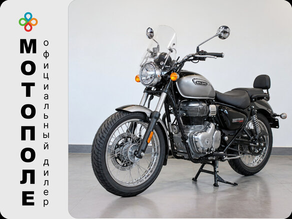 2026 Royal Enfield Meteor, чёрный, 528000 рублей