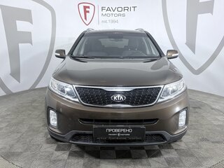 2014 Kia Sorento II Рестайлинг, коричневый, 1339000 рублей, вид 2
