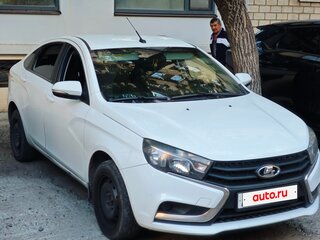 2021 Lada (ВАЗ) Vesta I, белый, 700000 рублей, вид 3