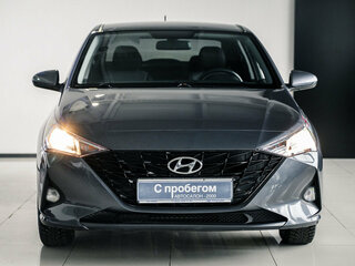 2021 Hyundai Solaris II Рестайлинг, серый, 1330000 рублей, вид 2