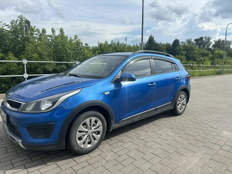 2018 Kia Rio X-Line IV, синий, 870000 рублей, вид 1
