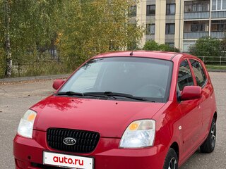 2006 Kia Picanto I, красный, 405000 рублей, вид 1