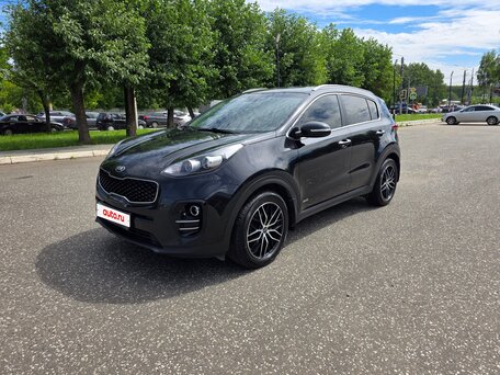 2018 Kia Sportage IV Рестайлинг, чёрный, 2100000 рублей, вид 1