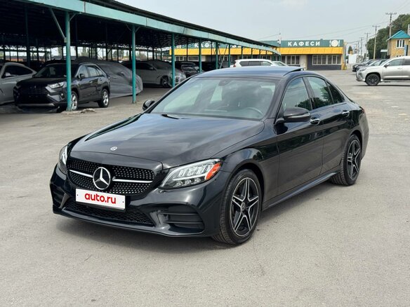 2020 Mercedes-Benz C-Класс 300 IV (W205) Рестайлинг, чёрный, 1750000 рублей