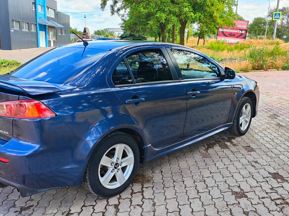 2008 Mitsubishi Lancer X, синий, 1000000 рублей - вид 11