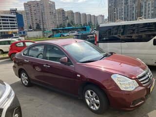 2014 Nissan Almera III (G15), красный, 650000 рублей, вид 1