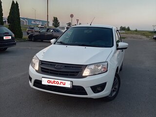 2017 Lada (ВАЗ) Granta I, белый, 590000 рублей, вид 1