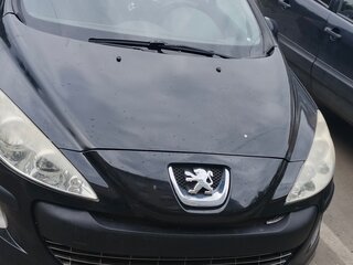 2009 Peugeot 308 I, чёрный, 355000 рублей, вид 1