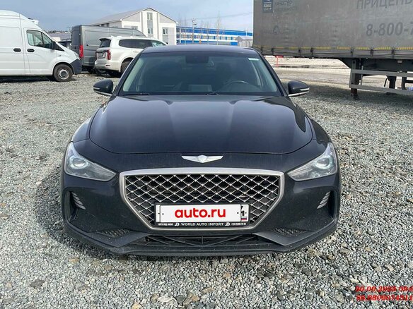 2019 Genesis G70 I, чёрный, 1866000 рублей - вид 2