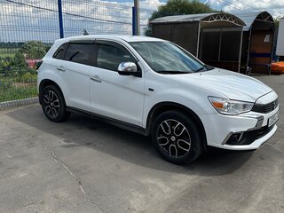 2014 Mitsubishi ASX I Рестайлинг, белый, 1000000 рублей, вид 3