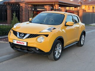 2017 Nissan Juke I Рестайлинг, жёлтый, 1850000 рублей, вид 1