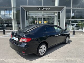 2011 Toyota Corolla X (E140, E150) Рестайлинг, чёрный, 1039000 рублей, вид 5