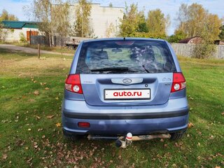 2004 Hyundai Getz I, голубой, 340000 рублей, вид 5