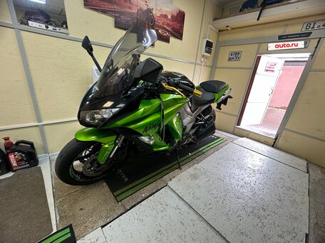 2011 Kawasaki Z 1000SX, зелёный, 700000 рублей, вид 5