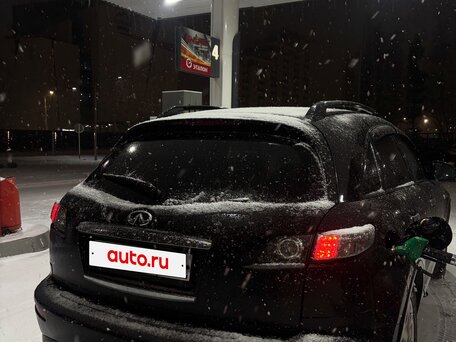 2007 Infiniti FX35 I (S50) Рестайлинг, чёрный, 1070000 рублей, вид 3
