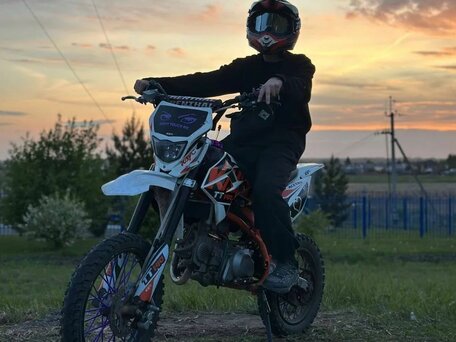 2023 Kayo Basic TT140EM, фиолетовый, 90000 рублей, вид 3