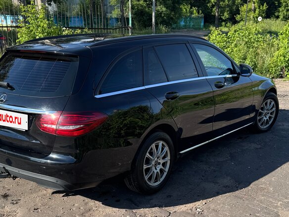 2019 Mercedes-Benz C-Класс 200 d IV (W205) Рестайлинг, чёрный - вид 2