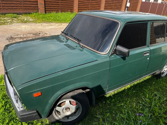 1998 Lada (ВАЗ) 2107, зелёный - вид 5