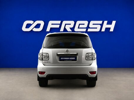 2012 Nissan Patrol VI (Y62), серебристый, 2499546 рублей, вид 4