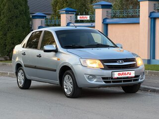 2012 Lada (ВАЗ) Granta I, голубой, 365000 рублей, вид 3