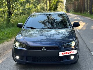 2008 Mitsubishi Lancer X, синий, 865000 рублей, вид 5