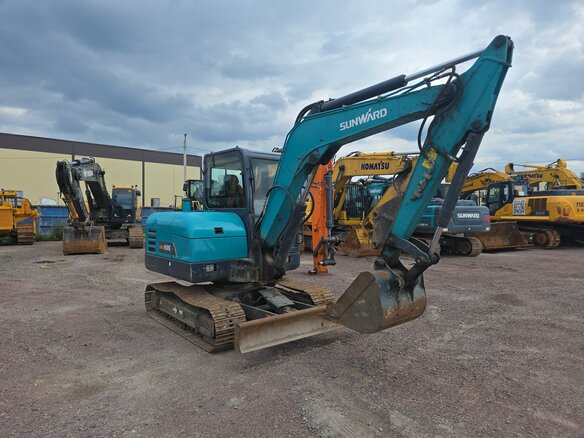2023 Sunward SWE60E, голубой, 3548000 рублей - вид 1