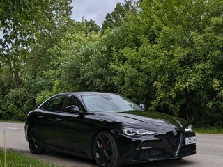 2020 Alfa Romeo Giulia II (952), чёрный, 3420000 рублей, вид 1