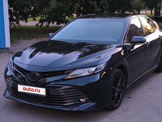 2019 Toyota Camry VIII (XV70), синий, 2100000 рублей, вид 1