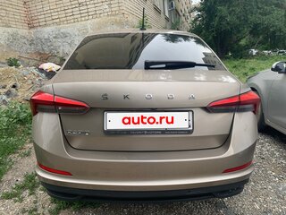 2021 Skoda Rapid II, коричневый, 1650000 рублей, вид 2