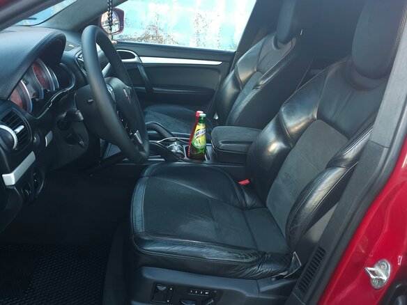 2008 Porsche Cayenne S I Рестайлинг (957), пурпурный, 1460000 рублей - вид 24