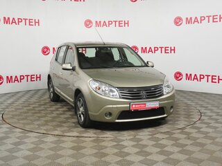2011 Renault Sandero I, бежевый, 698000 рублей, вид 3