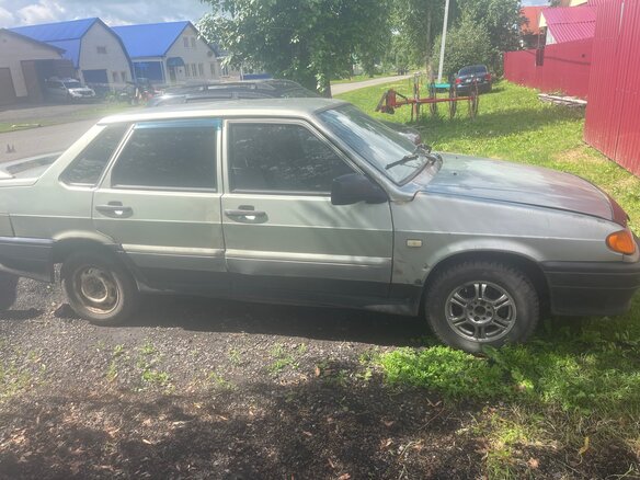 2006 Lada (ВАЗ) 2115, зелёный, 100000 рублей