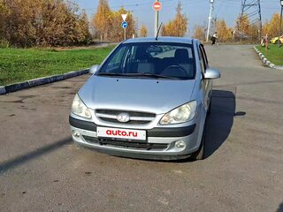 2006 Hyundai Getz I Рестайлинг, серебристый, 485000 рублей, вид 4