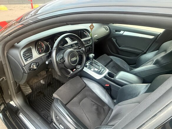 2014 Audi A5 I (8T) Рестайлинг, чёрный, 2300000 рублей - вид 4