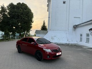 2012 Toyota Corolla X (E140, E150) Рестайлинг, красный, 1200000 рублей, вид 5