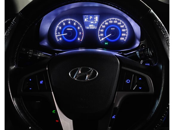 2015 Hyundai Solaris I Рестайлинг, серый, 850000 рублей - вид 18