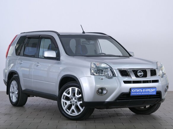 2012 Nissan X-Trail II Рестайлинг, серебристый