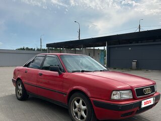 1992 Audi 80 V (B4), красный, 190000 рублей, вид 4
